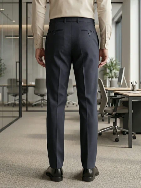 Charcoal Executive Formal Dress Pant (FDT-404)