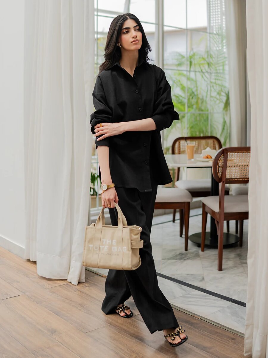 Midnight - 2Pcs Linen Set