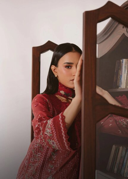 Serein by Ayzel Unstitched Embroidered Lawn 3 Piece Suit AAF26USL Valora - Eid Collection