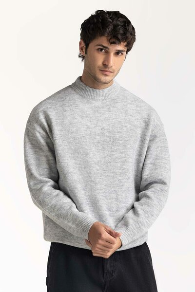 Mock Neck Sweater