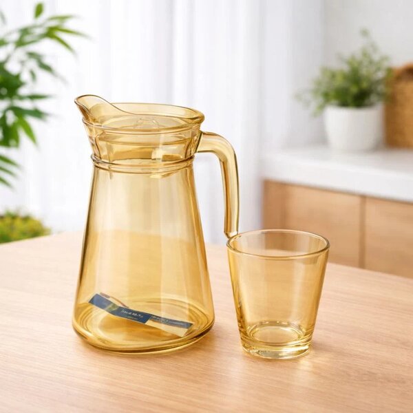 Deli Glassware Water Carafe Set