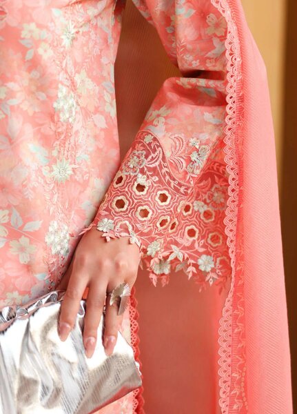 Florence by Rang Rasiya Unstitched Embroidered Lawn 3 Piece Suit RR26UFL Safina - Summer Collection