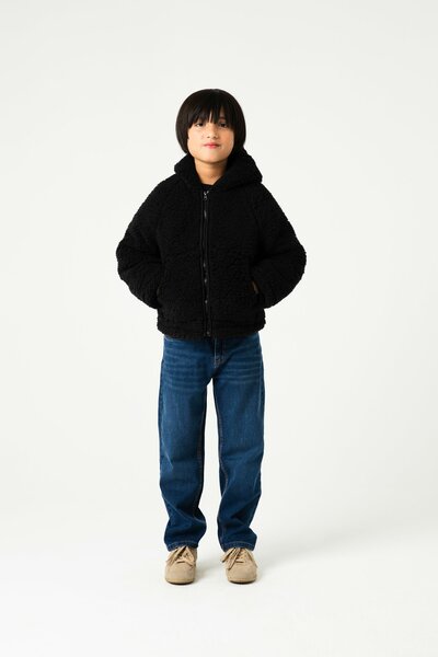 Black Alpine Sherpa Unisex Jacket