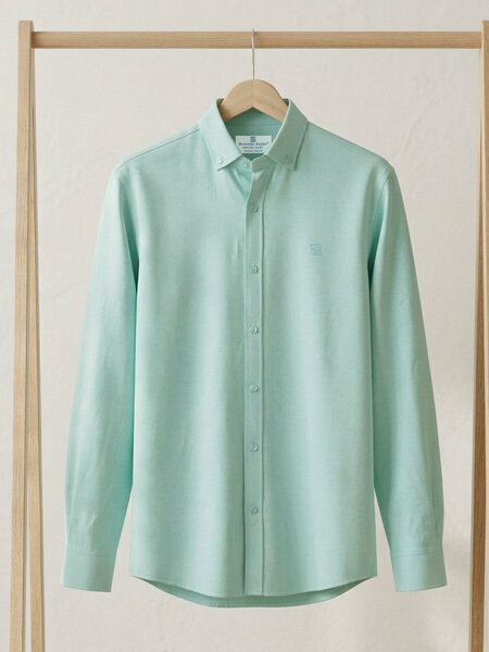 Light Green Oxford Shirt (CSB-345)