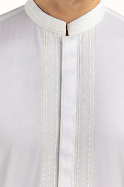 Regular Fit Embroidered Suits