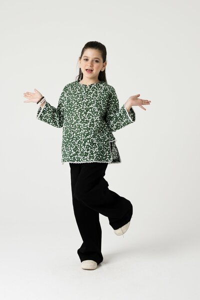 Emerald Lace Whisper Top