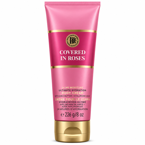 Bath & Body Works - Ultimate Hydration Body Cream - Covered In Roses 226g