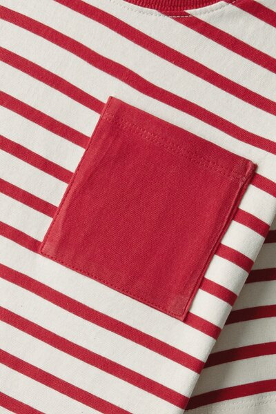 Girls Redline Pocket Play Tee