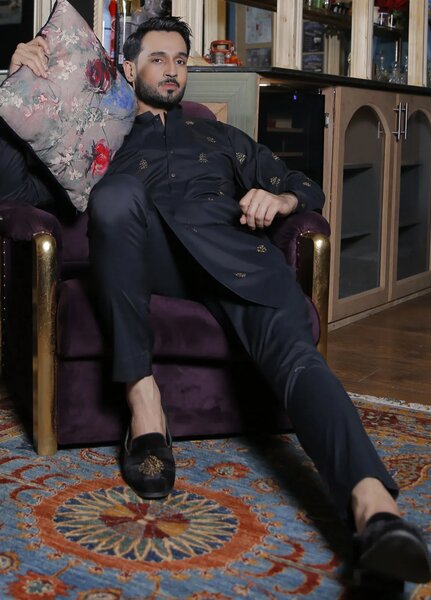 Edge Republic Embroidered Men Kurta Pajama - ER 565