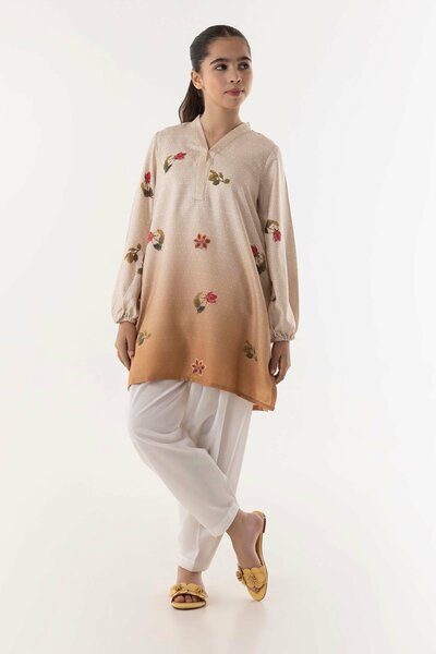 Stitched Kids Dobby Shirt