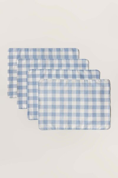 AW23-Checks Placemat and Runner Set