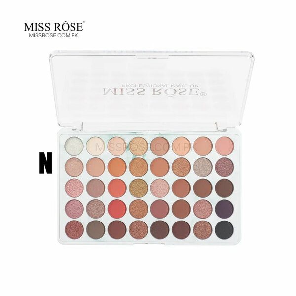Miss Rose - Makeup 40 Colour Impression Shimmer Eyeshadow Palette