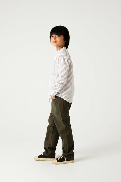 Boys Classic Line Cotton Shirt