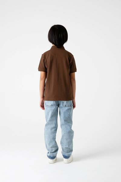 Boys Everyday Brown Pique Polo