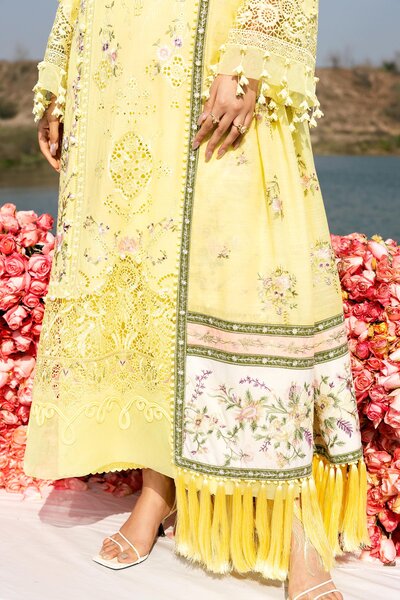 Unstitched Luxury Lawn Suit
