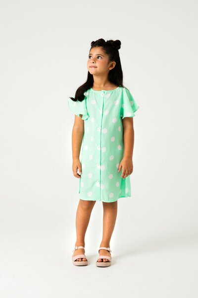 Polka Grace Georgette Dress