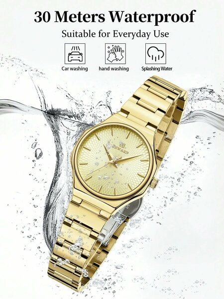 Shein - Reward Women Quartz Watch Luxury Fashion Lady Wrist Watches