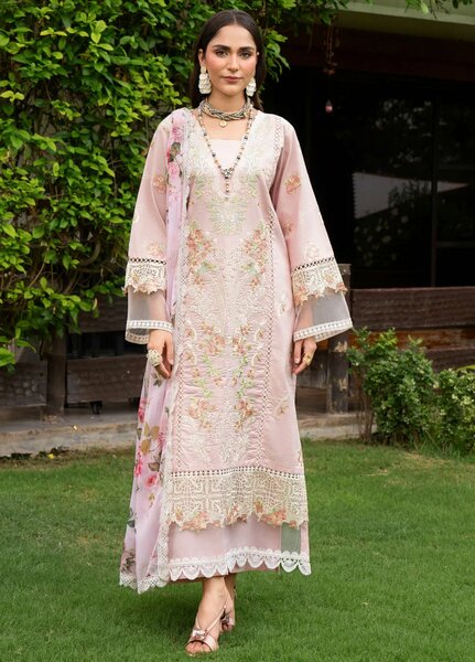 Chandan Nagri RTW Embroidered Lawn 3 Piece Suit Zoye-Ira - Casual Collection