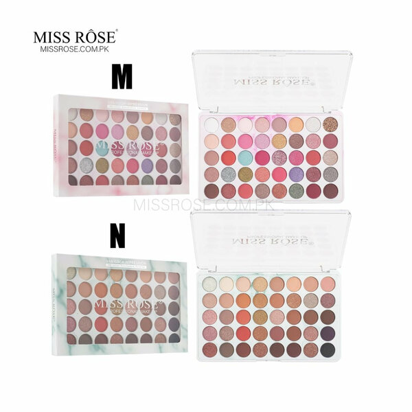 Miss Rose - Makeup 40 Colour Impression Shimmer Eyeshadow Palette