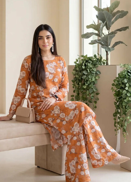 Salitex Unstitched Printed Lawn 2 Piece Suit SUNS82AG2024 Summer Collection