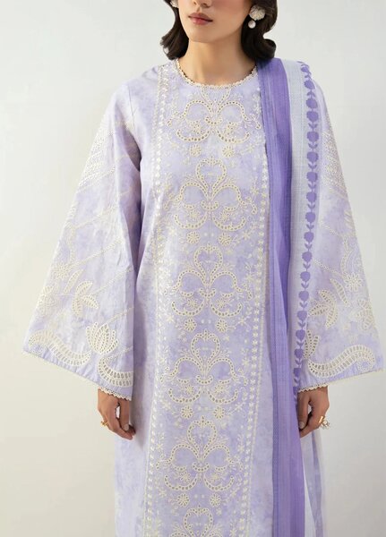 Namah by Xenia Formals Unstitched Embroidered Lawn 3 Piece Suit XF26UNL 06 - Amzin - Festive Collection