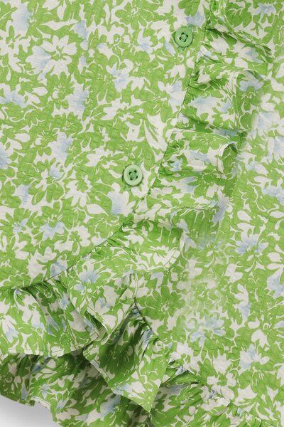 Green Flutter Button Top