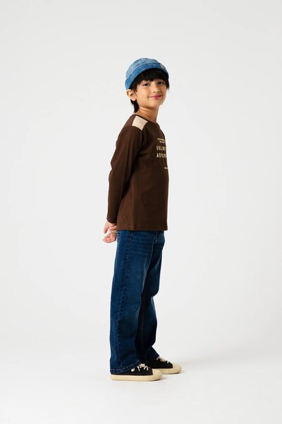 Boys Unlimited Adventure Chocolate Jersey Tee