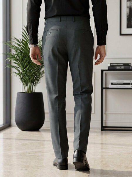 Forest Green Executive Formal Dress Pant (FDT-419)