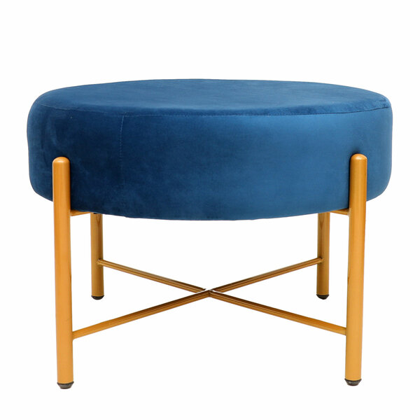 Puff With Powder Coated Legs S-34