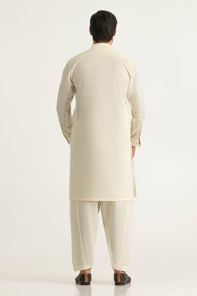Regular Fit Embroidered Suits