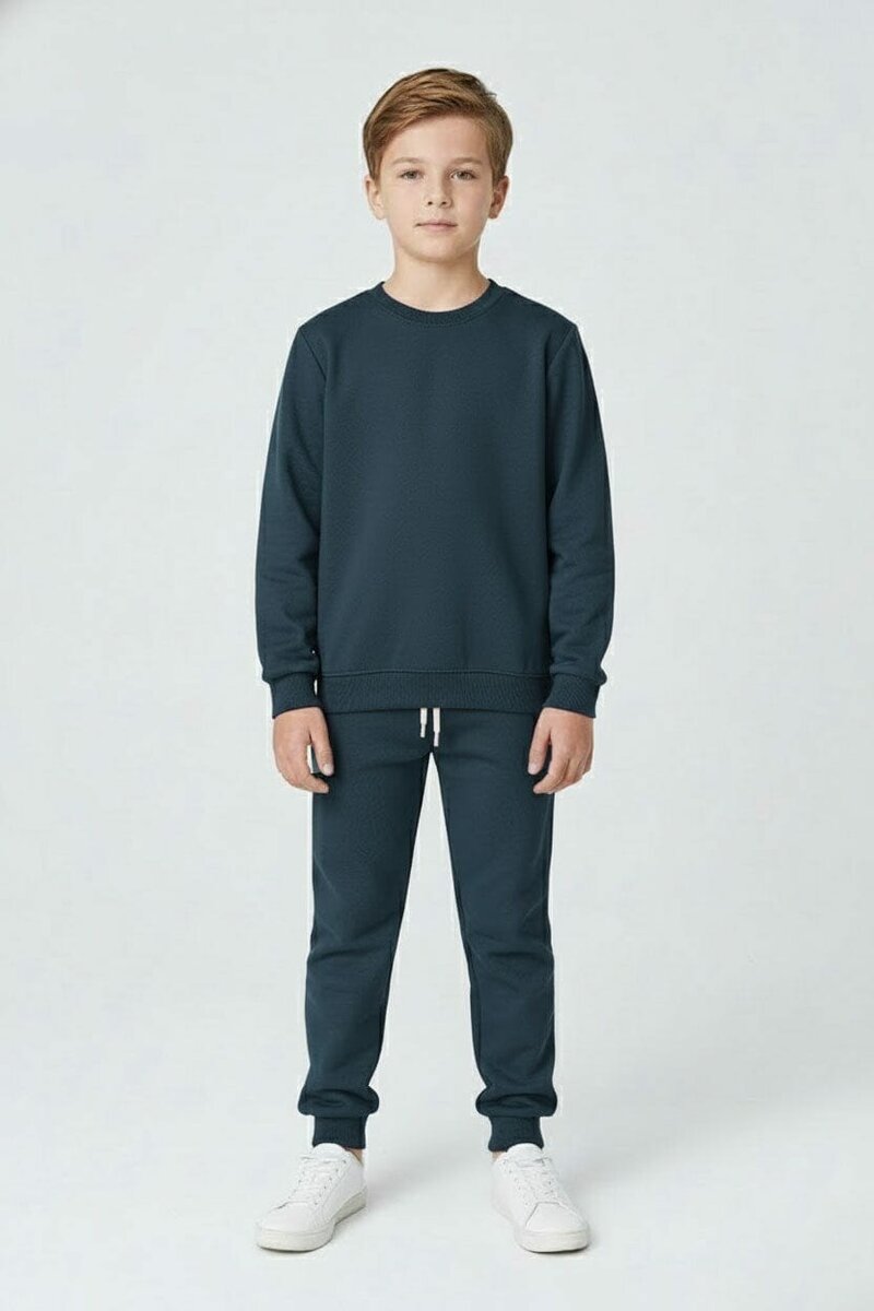 Tiny Teens Kid's Basic Fleece Twin Set