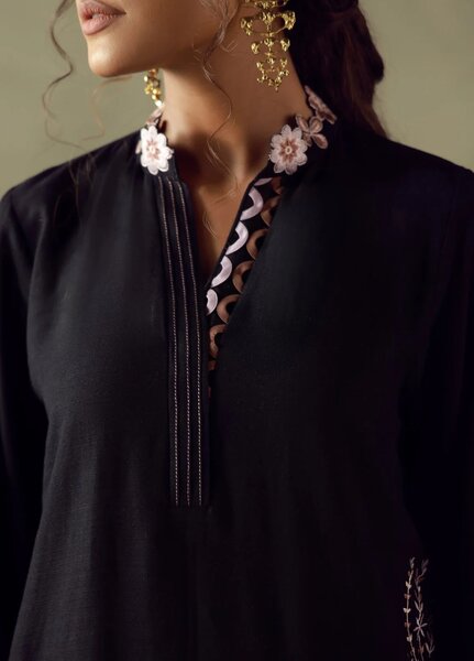 Sahar Unstitched Embroidered Khaddar 3 Piece Suit Zarelle Winter Collection