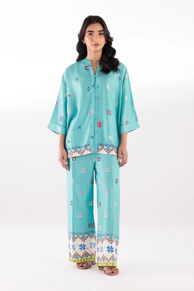 Stitched Stripe Shirt + Culotte