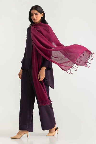 Acrylic Dyed Shawl