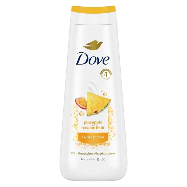 Dove - Limited Edition Pineapple & Passion Fruit Body Wash - 20 Oz