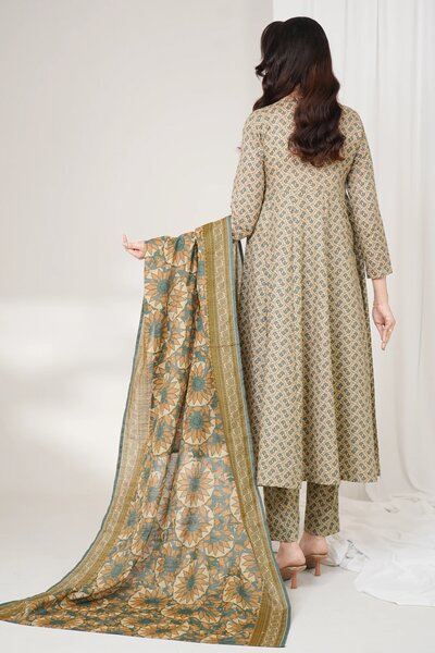 Narmin by Narkin's Unstitched Printed Khaddar 3 Piece Suit NN26UK NUWKDP-3192 - Casual Collection