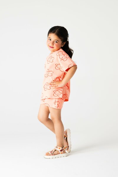 Girls Happy Flower Co-ord Set