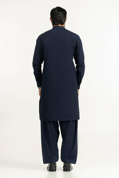 Regular Fit Embroidered Suits