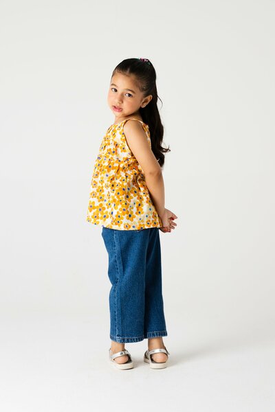 Floral Cotton Printed Top