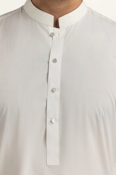 Regular Fit Embroidered Suits