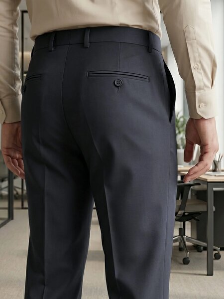 Charcoal Executive Formal Dress Pant (FDT-404)