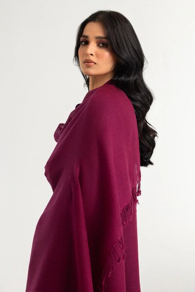 Acrylic Dyed Shawl