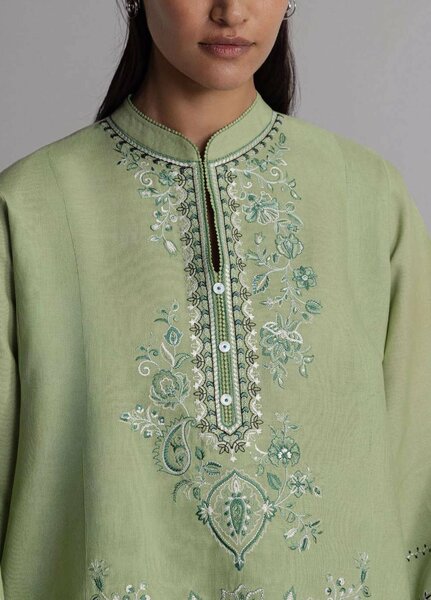Coco by Zara Shahjahan Unstitched Khaddar 3 Piece Suit CZS26UKW NEELAM 4B - Winter Collection