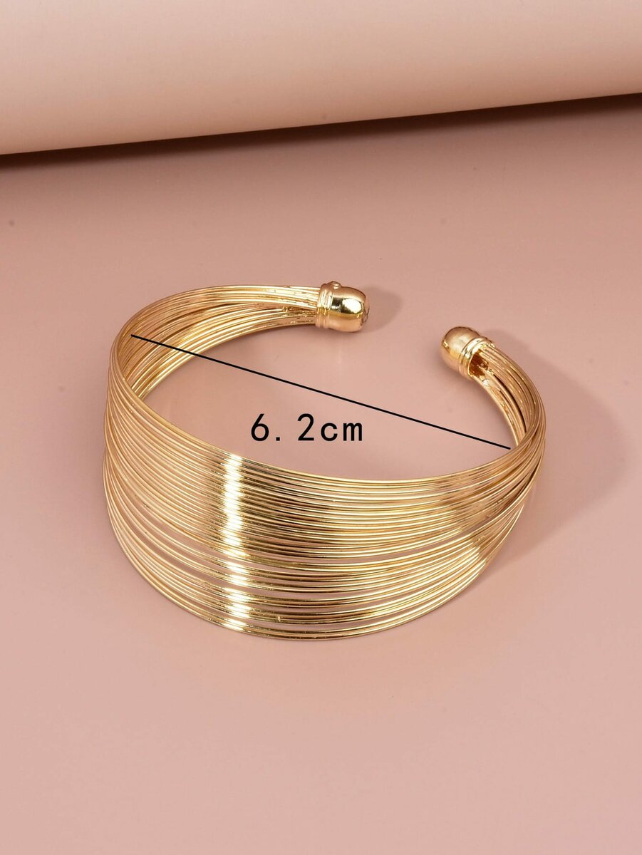 Shein - Minimalist Cuff Bangle