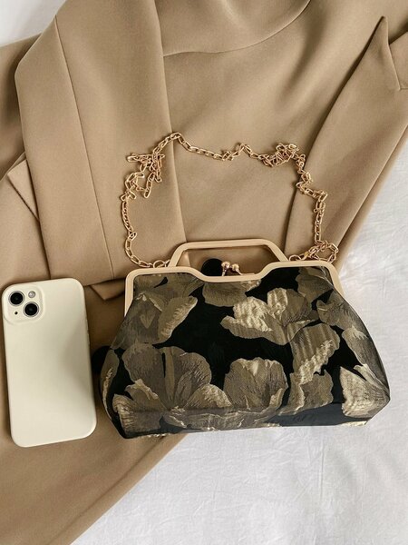 Shein - Glitter Bling,Shiny Glamorous,Elegant 1pc Clutch Bag Evening Bag Handbag For Women