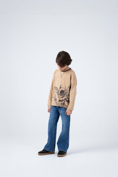 Beige Heroic Drop Tee