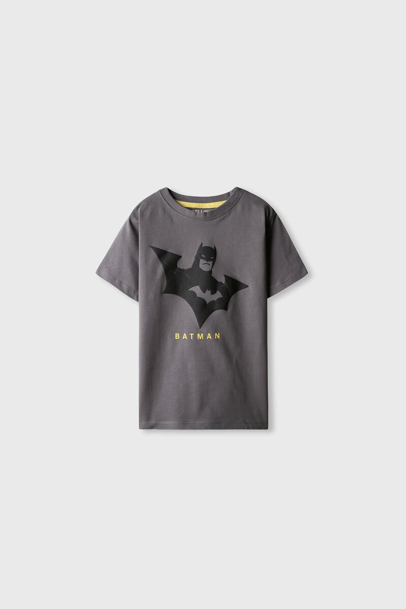 Boys Bat Emblem Graphic T-Shirt