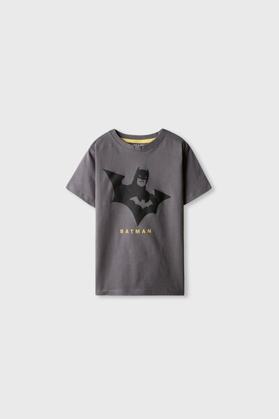 Boys Bat Emblem Graphic T-Shirt
