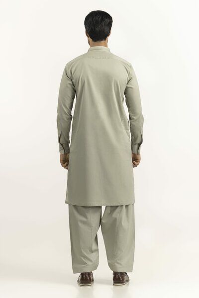 Regular Fit Embroidered Suits