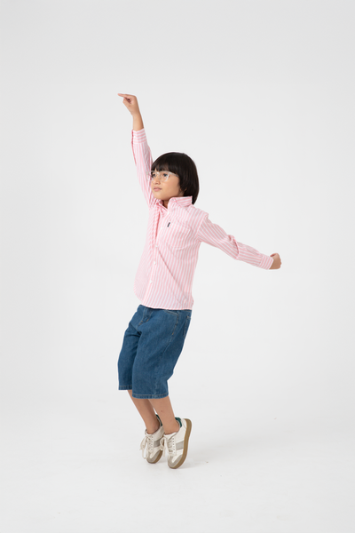 Pink Grid Shirt